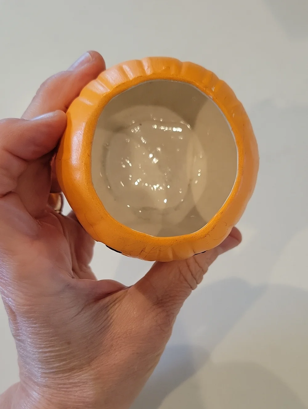 Vintage Tealight Pumpkin Candle Holder